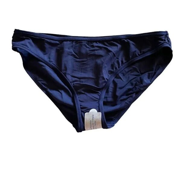 Andie The Bikini
Bottom Low Rise Classic
Bikini Bottom Navy SZ L #1446 - Picture 4 of 8